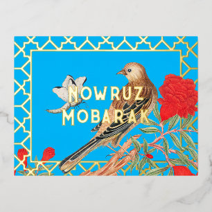 Eid Nowruz Mubarak Folie Briefkaart
