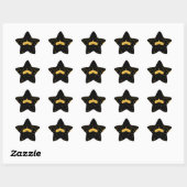 Eid op sterren ster sticker (Vel)