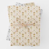  Eid or Ramadan Lanterns & Crescent Seamless  Inpakpapier Vel (In situ)