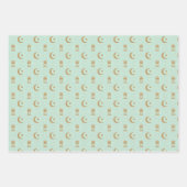  Eid or Ramadan Lanterns & Crescent Seamless  Inpakpapier Vel (Voorkant)
