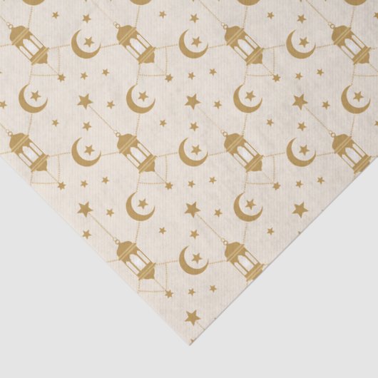  Eid or Ramadan Lanterns & Crescent Seamless  Tissuepapier (Detail)