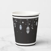 Eid Paper Cup Papieren Bekers (Achterkant)