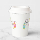 Eid Paper Cups Papieren Bekers (Rechts)