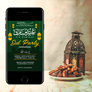 Eid Party Invitation Kaart