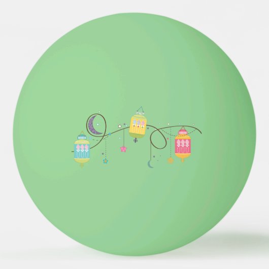 Eid Ping Pong Balls Pingpongbal (Voorkant)