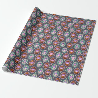 Eid & Ramadan-lantaarns Naadloos patroon met maan Cadeaupapier
