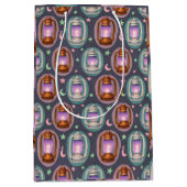 Eid & Ramadan Lanterns Seamless Pattern with Moon Medium Cadeauzakje (Voorkant)