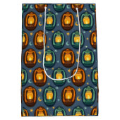 Eid & Ramadan Lanterns Seamless Pattern with Moon Medium Cadeauzakje (Achterkant)