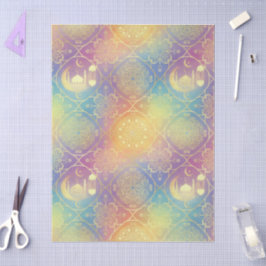 Eid/Ramadan zakdoek voor cadeautas Tissuepapier