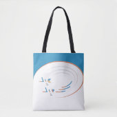 Eid, Spiralen van vreugde (ingelijst) Tote Bag (Voorkant)