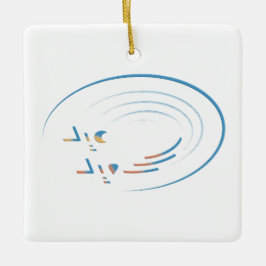 Eid, Spiralen van vreugde Keramisch Ornament