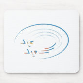 Eid, Spiralen van vreugde Muismat (Voorkant)