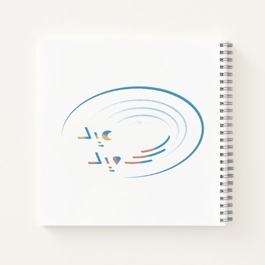 Eid, Spiralen van vreugde Notitieboek (Achterkant)