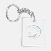 Eid, Spiralen van vreugde Sleutelhanger (Voorkant Links)