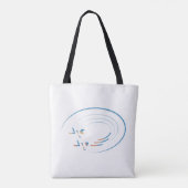 Eid, Spiralen van vreugde Tote Bag (Achterkant)