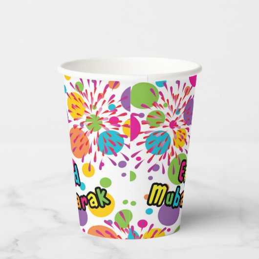 Eid Splash Paper Cup Papieren Bekers (Rechts)