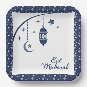 Eid Square-Bord Papieren Bordje