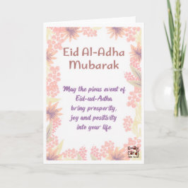 Eid ul Adha Mubarak - Earnest Wishes Kaart