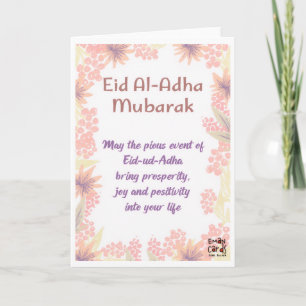 Eid ul Adha Mubarak - Oprechte Wensen Kaart