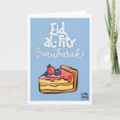 Eid ul Fitr Mubarak - Dessert Kaart (Voorkant)