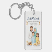 Eid vieren met deze unieke medaille sleutelhanger (Voorkant Links)