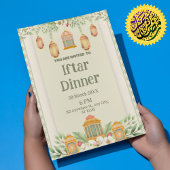 Eid vieren met Grace - Elegante groene bloemen Kaart