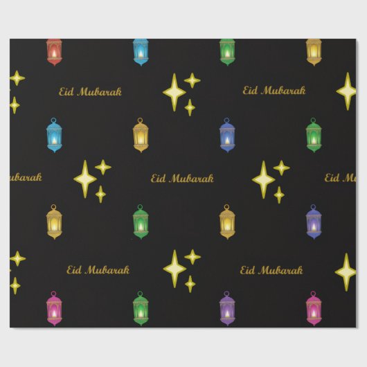 Eid Wrapping Paper Cadeaupapier (Vlak)