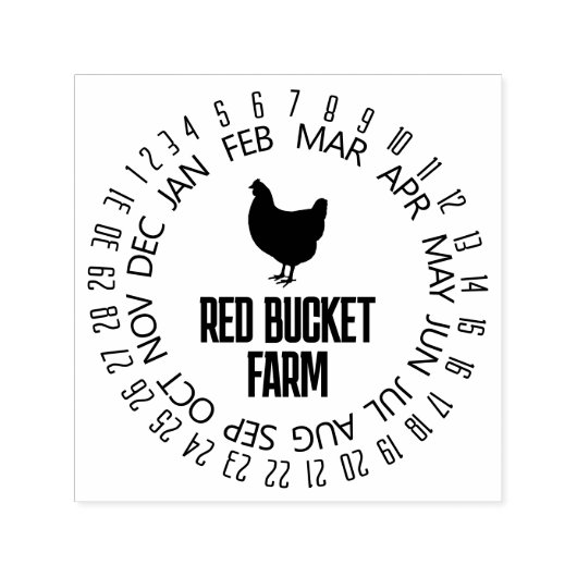 Eidatum Zelfinktende Stempel (Design)