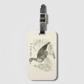 Eidereend Bagage Label (Voorkant (verticaal))
