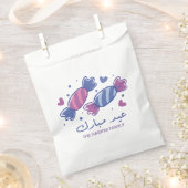 Eidiya Sweets Arabic Eid Mubarak gepersonaliseerd Bedankzakje (Geknipt)