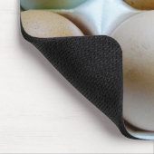 Eidoosje vol met aangebrachte gekleurde eieren muismat (Hoek)