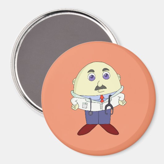 Eienkop Doctor Magneet (Voorkant / Achterkant)