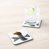 Eienkop Quirky Design Bier Onderzetter (Rechterzijde)