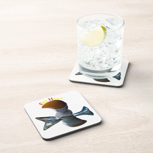 Eienkop Quirky Design Bier Onderzetter (Rechterzijde)