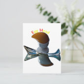 Eienkop Quirky Design Briefkaart (Staand voorkant)