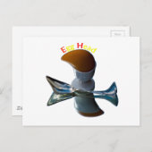 Eienkop Quirky Design Briefkaart (Voorkant / Achterkant)