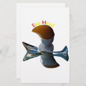 Eienkop Quirky Design Briefpapier (Voorkant / Achterkant)