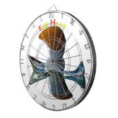 Eienkop Quirky Design Dartbord (Voorkant Rechts)