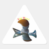 Eienkop Quirky Design Sticker (Voorkant)