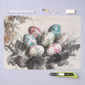 Eier Intschildering Decoupage Tissuepapier (Craft)