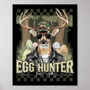 Eier Jager Hert Hertog Byckward Cap Hertenjacht Ge Poster