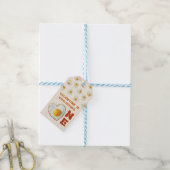 EIER-LEUKE BBQ KINDERVERJAARDAG CADEAULABEL (Met Touw)