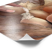 Eier sammeln foto afdruk (Hoek)