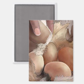 Eier sammeln magneet (Voorkant / Achterkant)