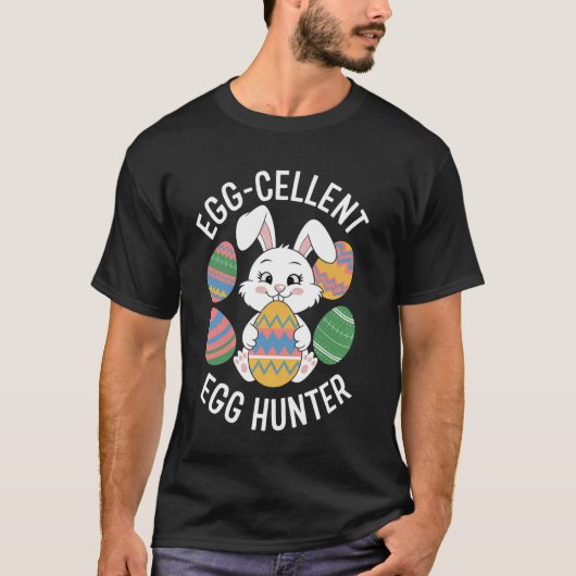Eier-Uitstekende Eierjager Coördinator Grappig Pas T-shirt (Voorkant)