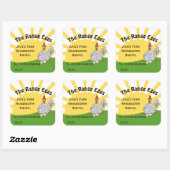 Eierbox met vrije uitloop Etiket boerderij (Vel)