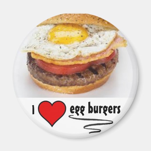 eierburger magneet (Voorkant)
