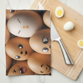 Eiercapuchon - keukenhanddoek (Quarter Fold)