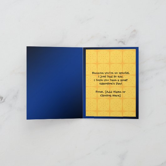 Eiercellent Kawaii Valentijn Feestdagen Kaart (Binnen)