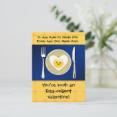 Eiercellent Kawaii Valentijn Feestdagenkaart (Staand voorkant)